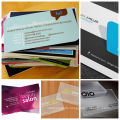 Individual Wrapped PVC business card with custom print